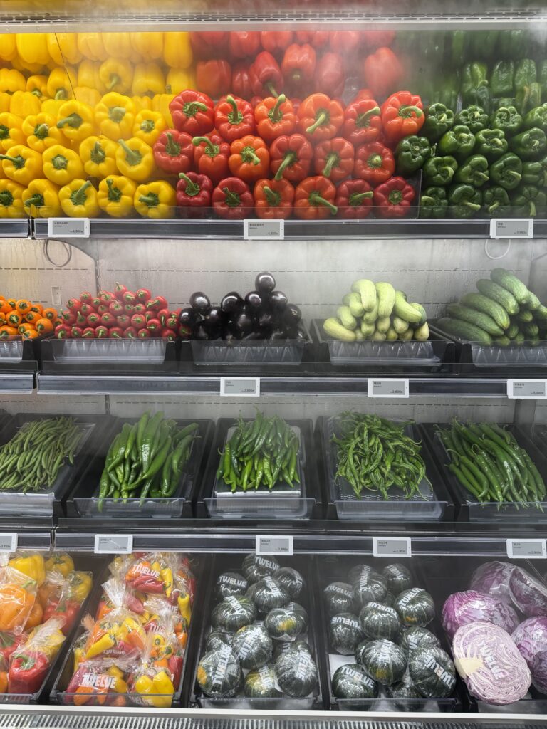 Curated organic groceries at TWELVE wellness pantry