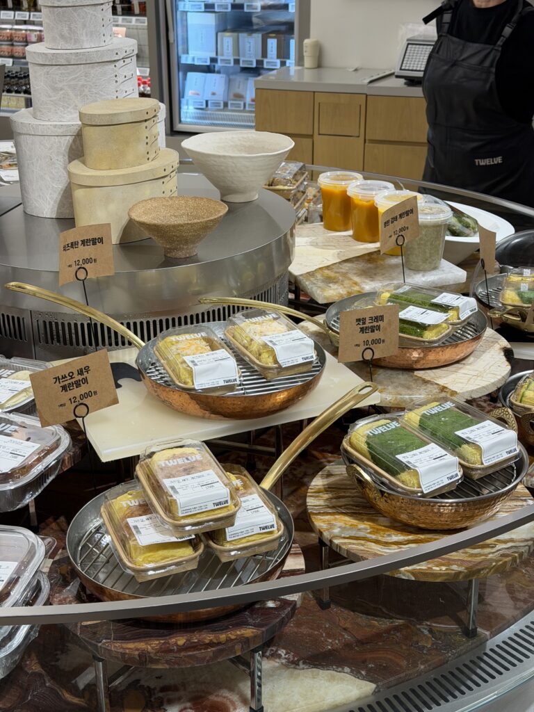 Fresh local ingredients at TWELVE wellness grocery store